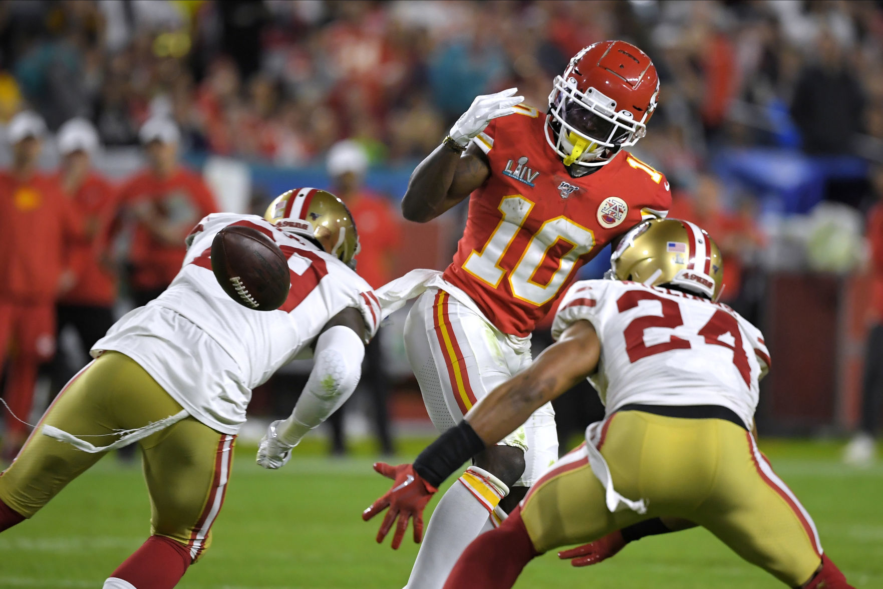 49ers Chiefs Super Bowl Football
